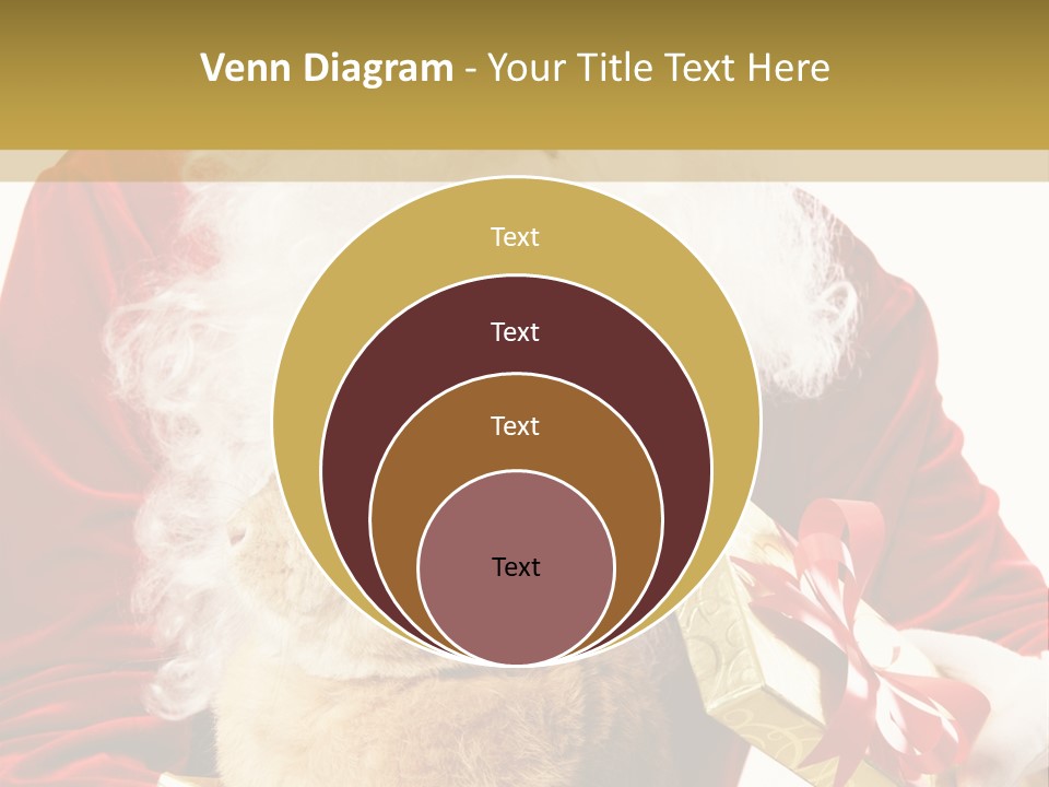 Box Winter Bunny PowerPoint Template