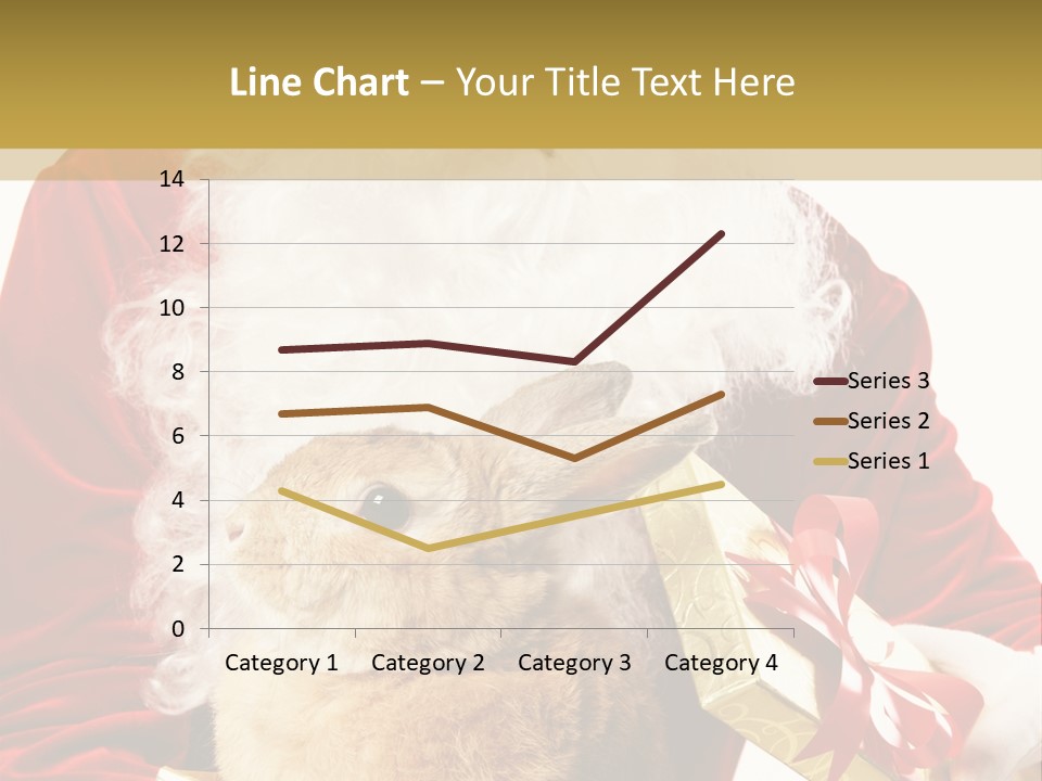 Box Winter Bunny PowerPoint Template