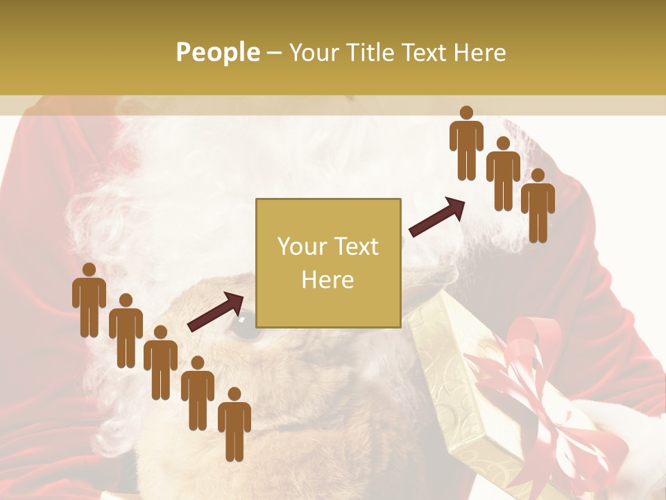 Box Winter Bunny PowerPoint Template