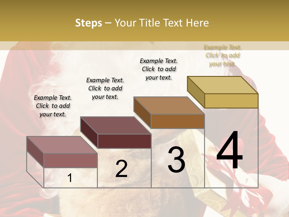 Box Winter Bunny PowerPoint Template