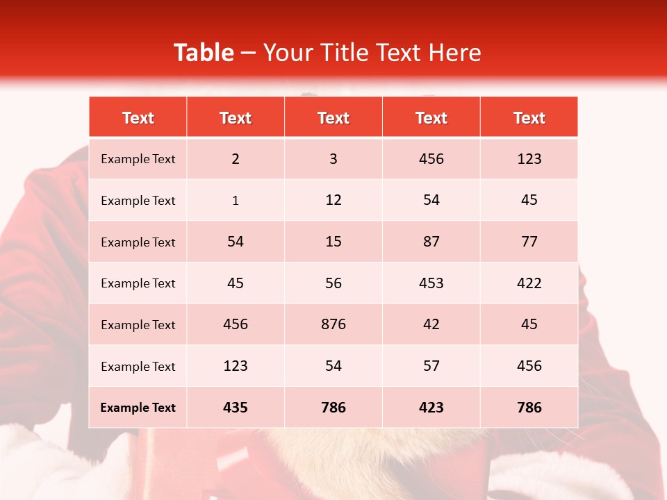 Mammal Occasion Holding PowerPoint Template