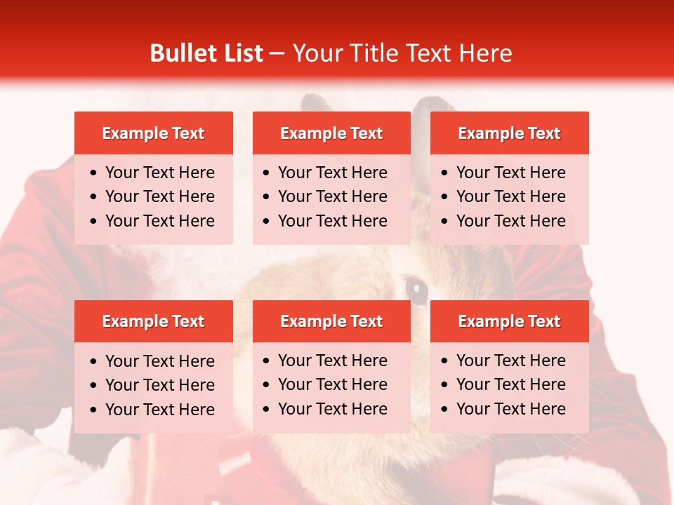 Mammal Occasion Holding PowerPoint Template