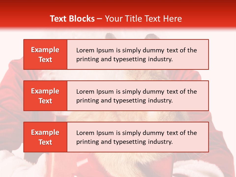 Mammal Occasion Holding PowerPoint Template