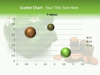 Green Save Savings PowerPoint Template