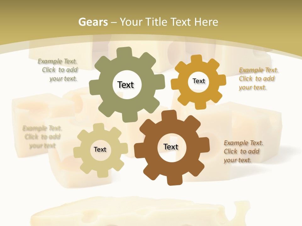 Chair Writing Together PowerPoint Template