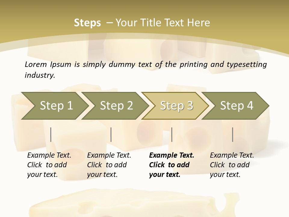 Chair Writing Together PowerPoint Template