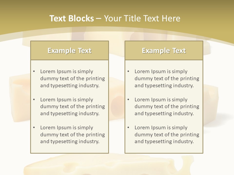 Chair Writing Together PowerPoint Template