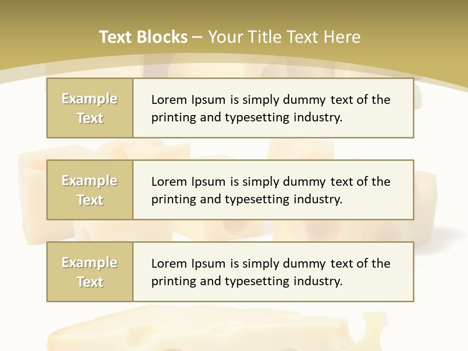 Chair Writing Together PowerPoint Template