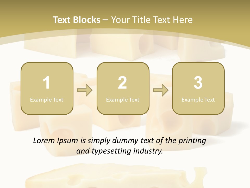 Chair Writing Together PowerPoint Template