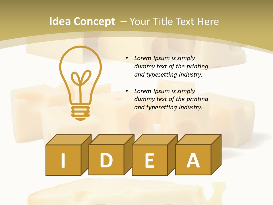 Chair Writing Together PowerPoint Template