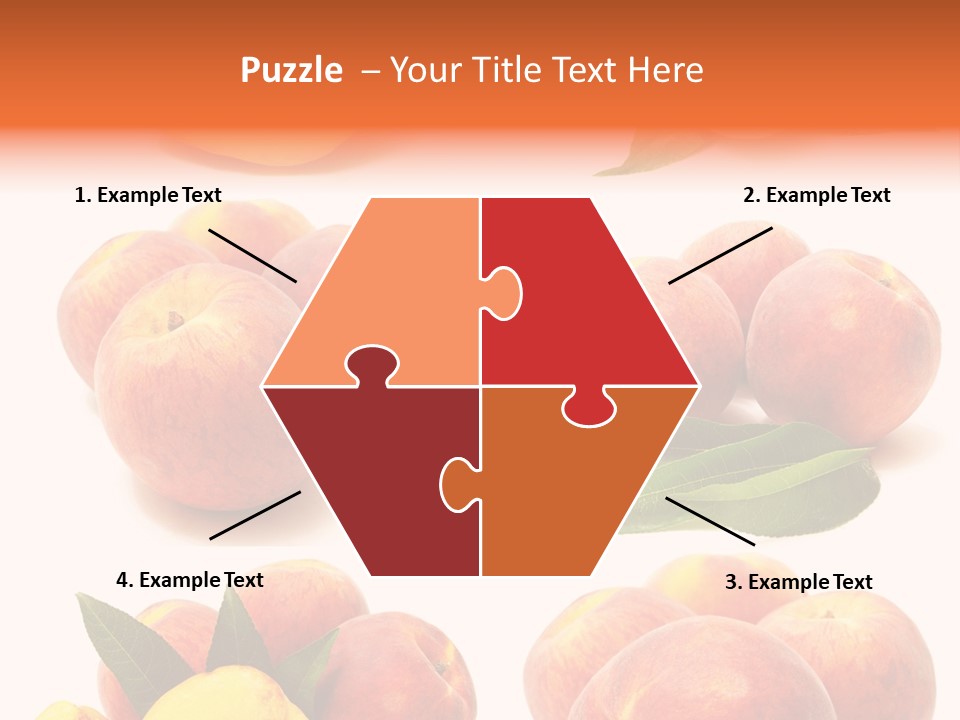 Orange Vitamins Harvest PowerPoint Template