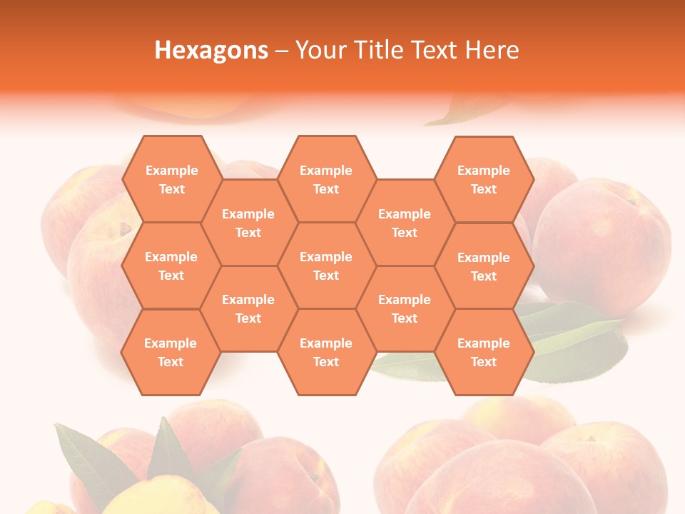 Orange Vitamins Harvest PowerPoint Template