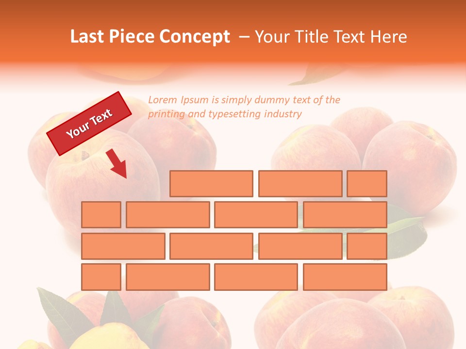 Orange Vitamins Harvest PowerPoint Template