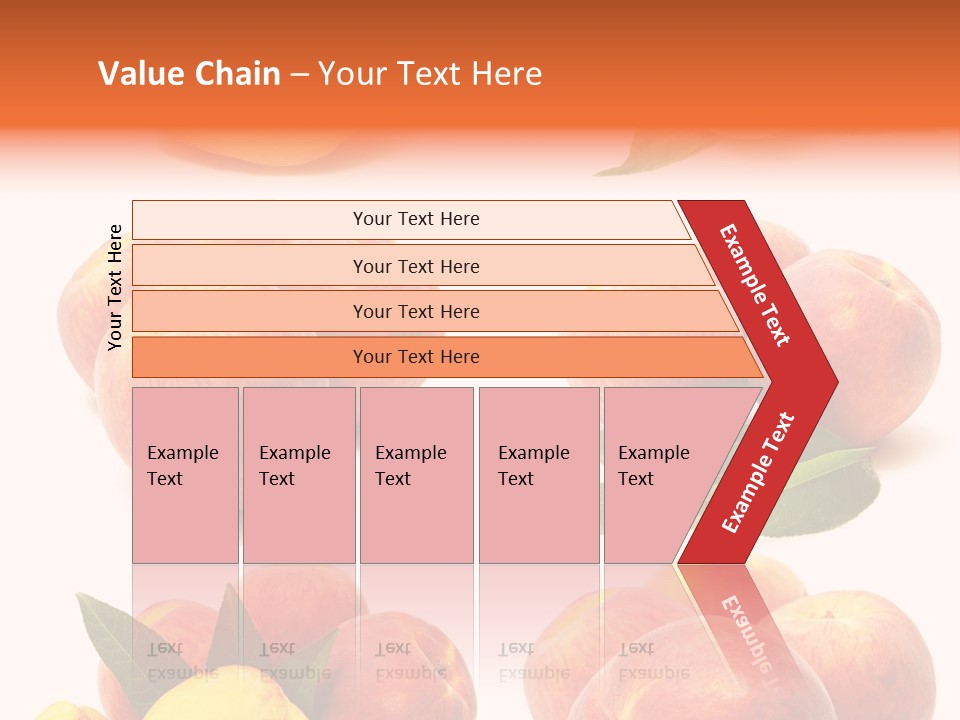 Orange Vitamins Harvest PowerPoint Template