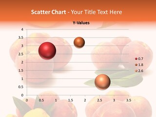 Orange Vitamins Harvest PowerPoint Template