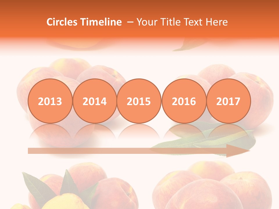 Orange Vitamins Harvest PowerPoint Template