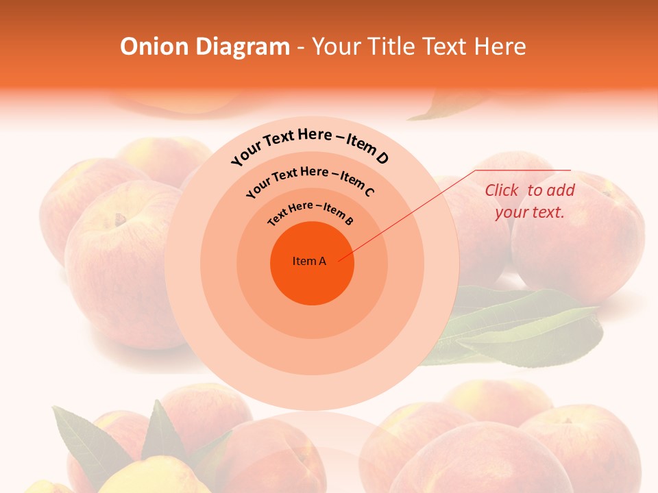 Orange Vitamins Harvest PowerPoint Template