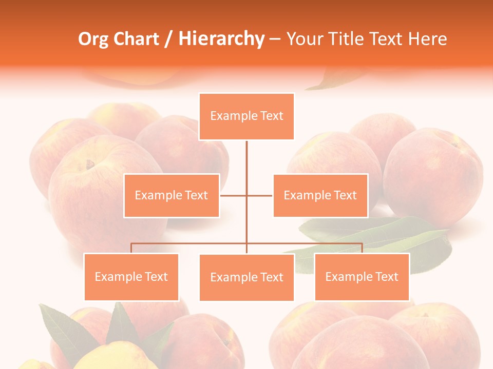 Orange Vitamins Harvest PowerPoint Template