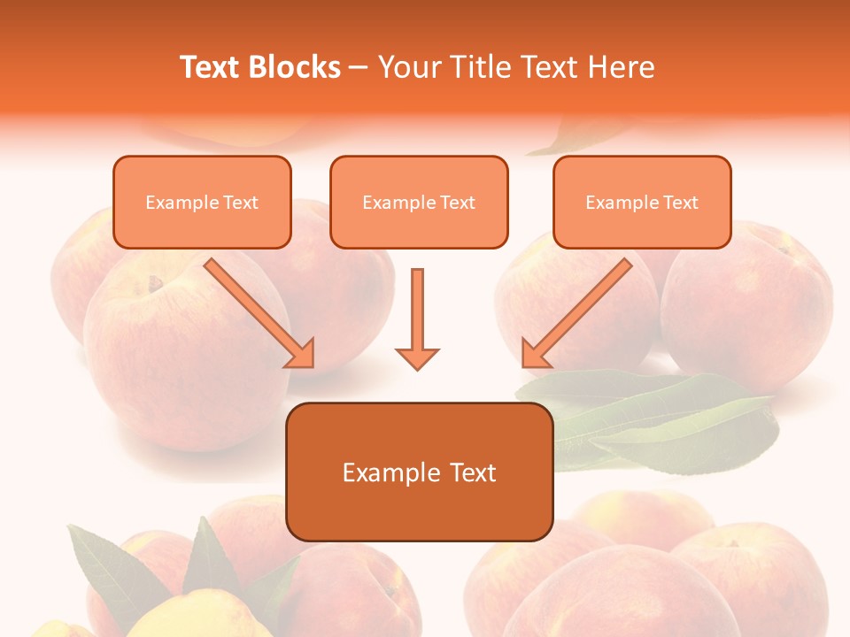Orange Vitamins Harvest PowerPoint Template