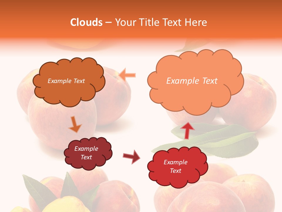 Orange Vitamins Harvest PowerPoint Template