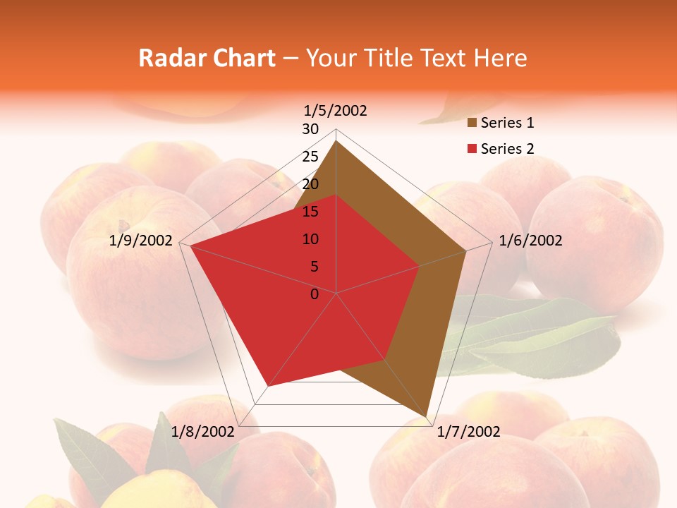 Orange Vitamins Harvest PowerPoint Template