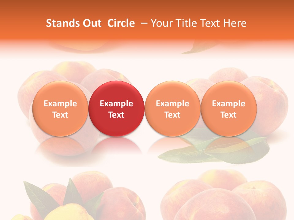 Orange Vitamins Harvest PowerPoint Template