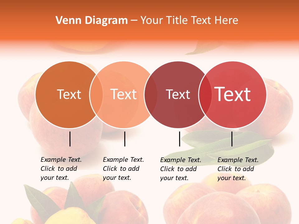 Orange Vitamins Harvest PowerPoint Template
