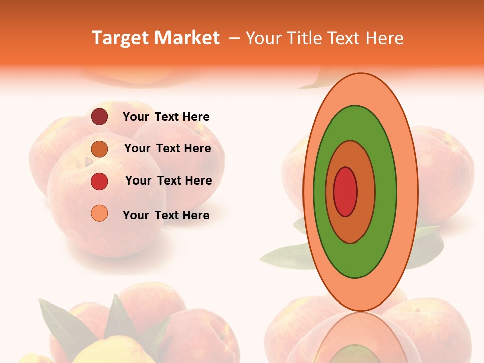 Orange Vitamins Harvest PowerPoint Template