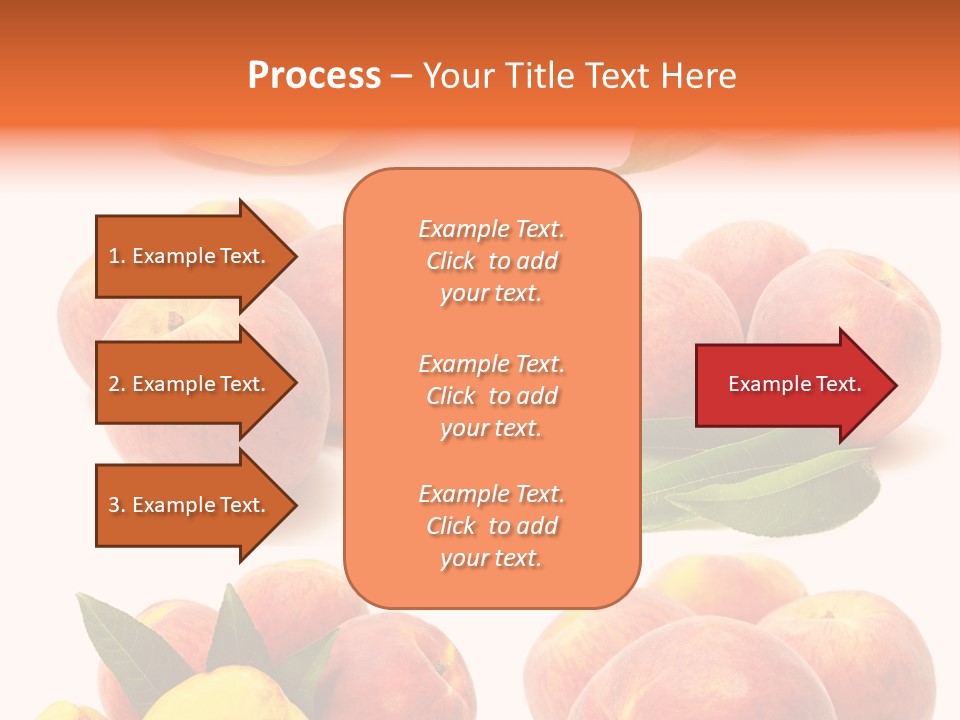 Orange Vitamins Harvest PowerPoint Template