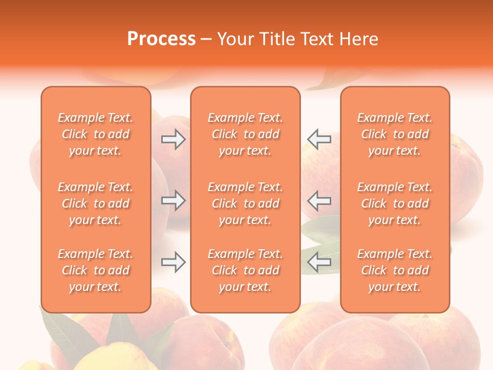 Orange Vitamins Harvest PowerPoint Template