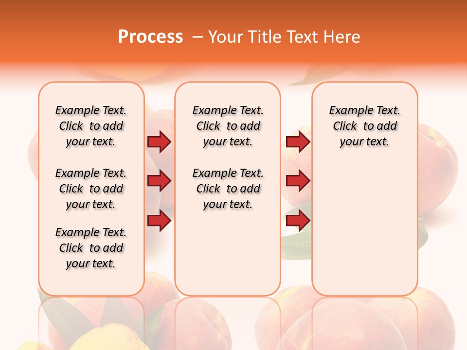 Orange Vitamins Harvest PowerPoint Template