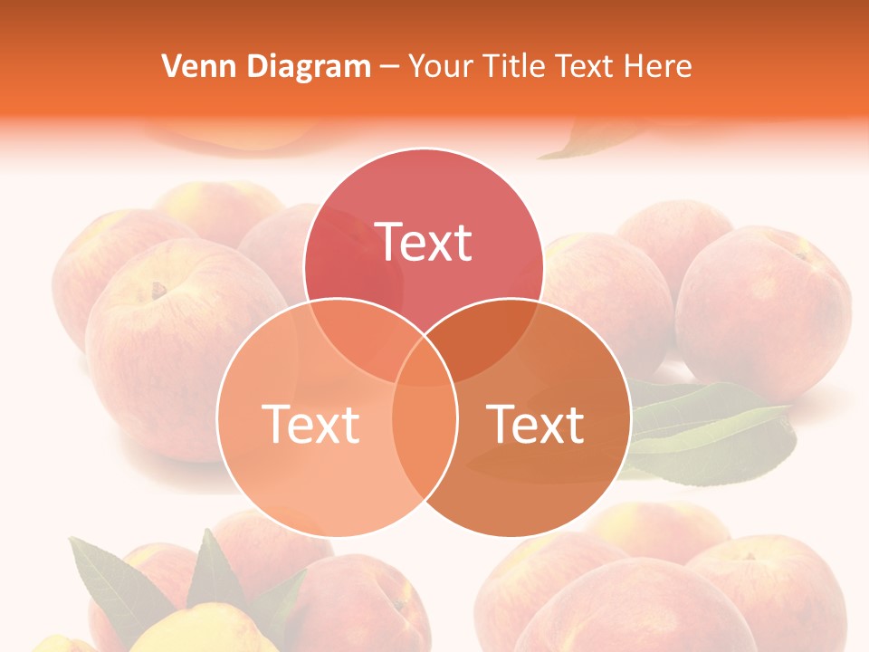 Orange Vitamins Harvest PowerPoint Template