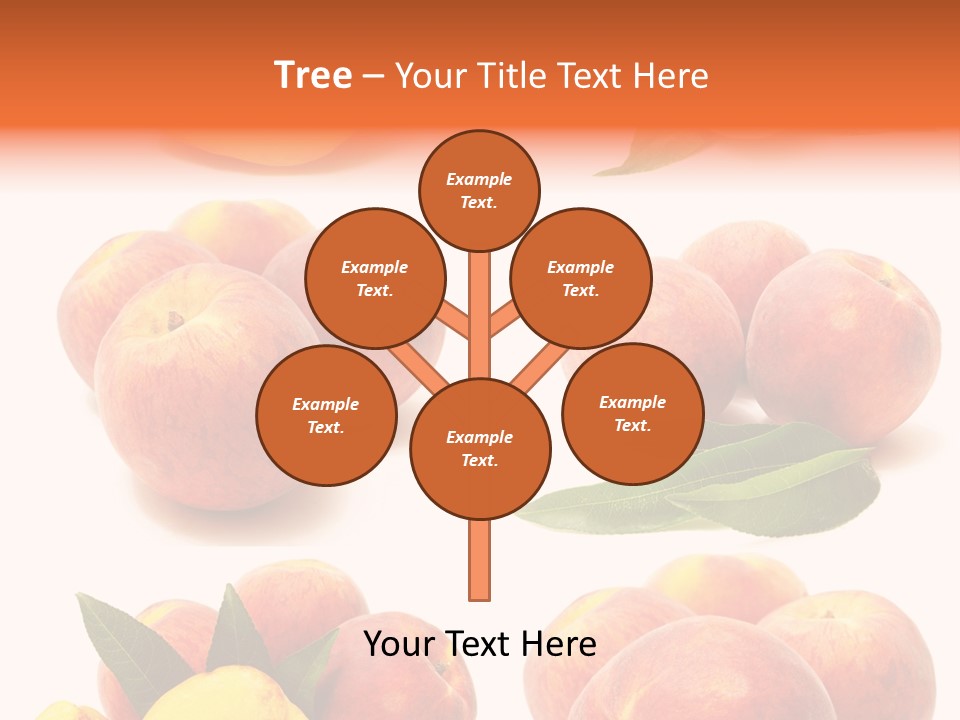 Orange Vitamins Harvest PowerPoint Template