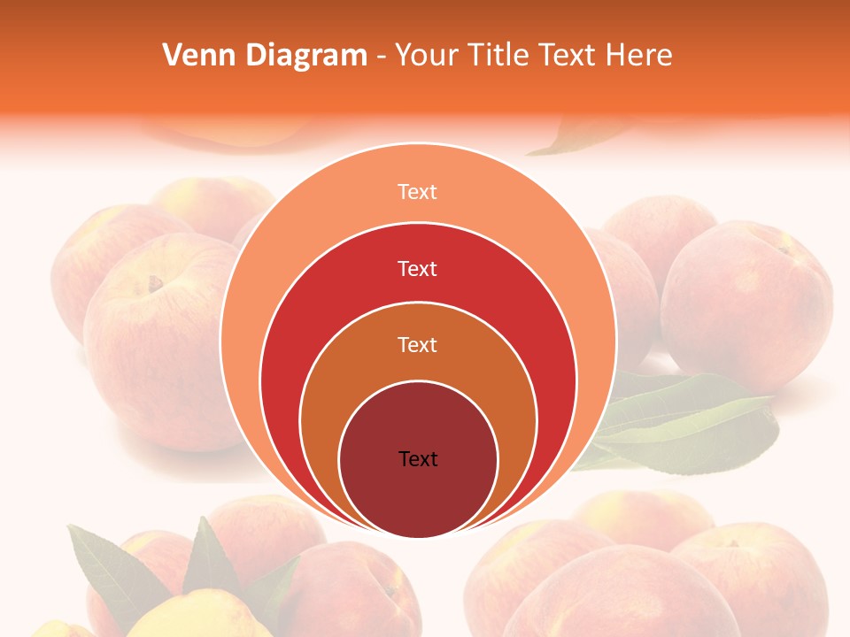 Orange Vitamins Harvest PowerPoint Template