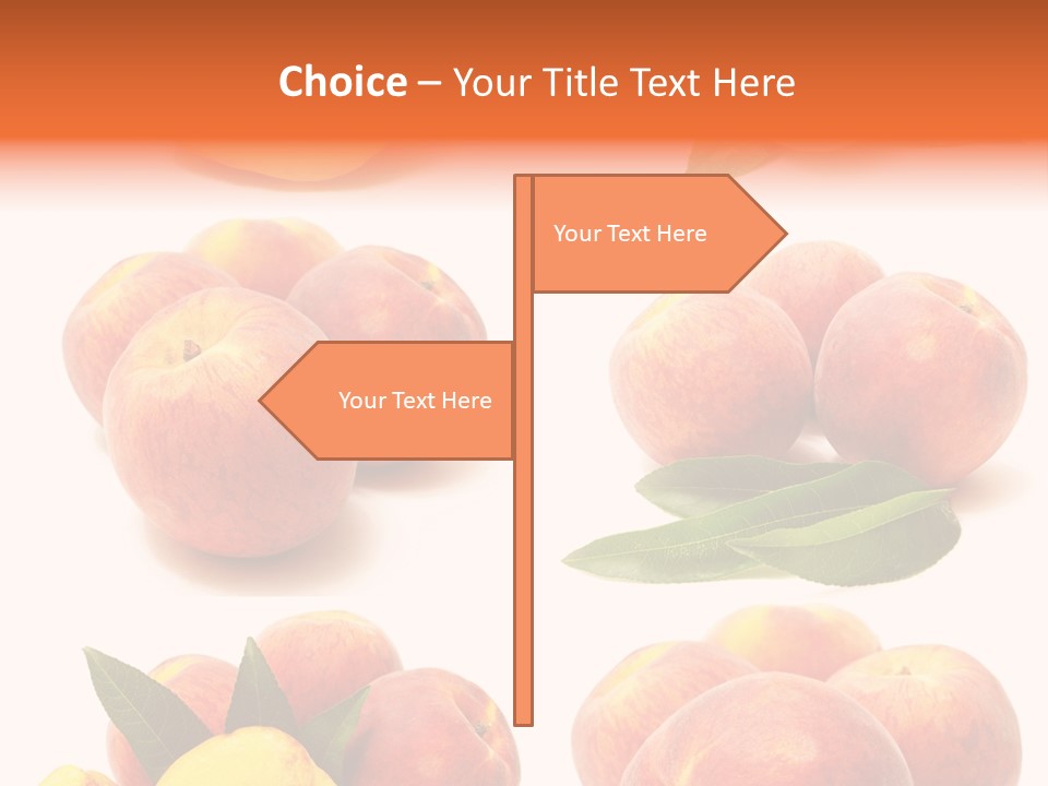 Orange Vitamins Harvest PowerPoint Template