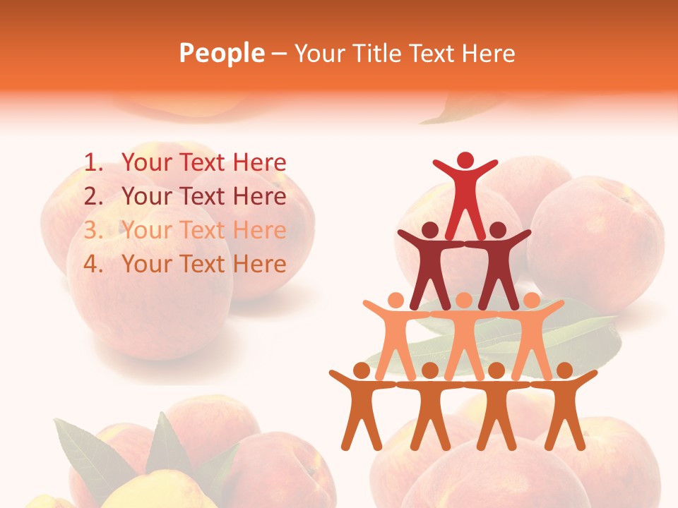 Orange Vitamins Harvest PowerPoint Template