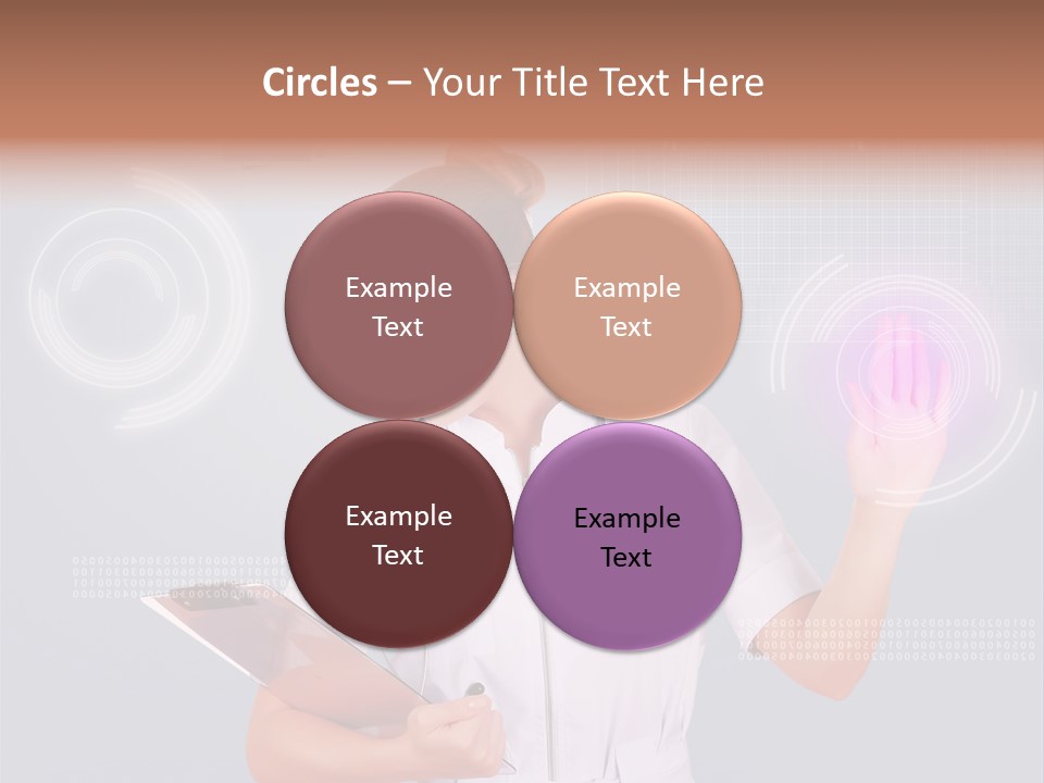 Flow Smile Push PowerPoint Template