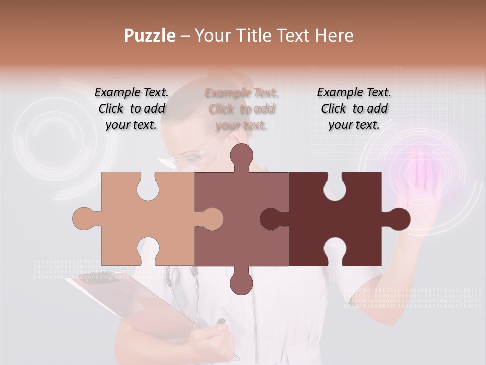 Flow Smile Push PowerPoint Template