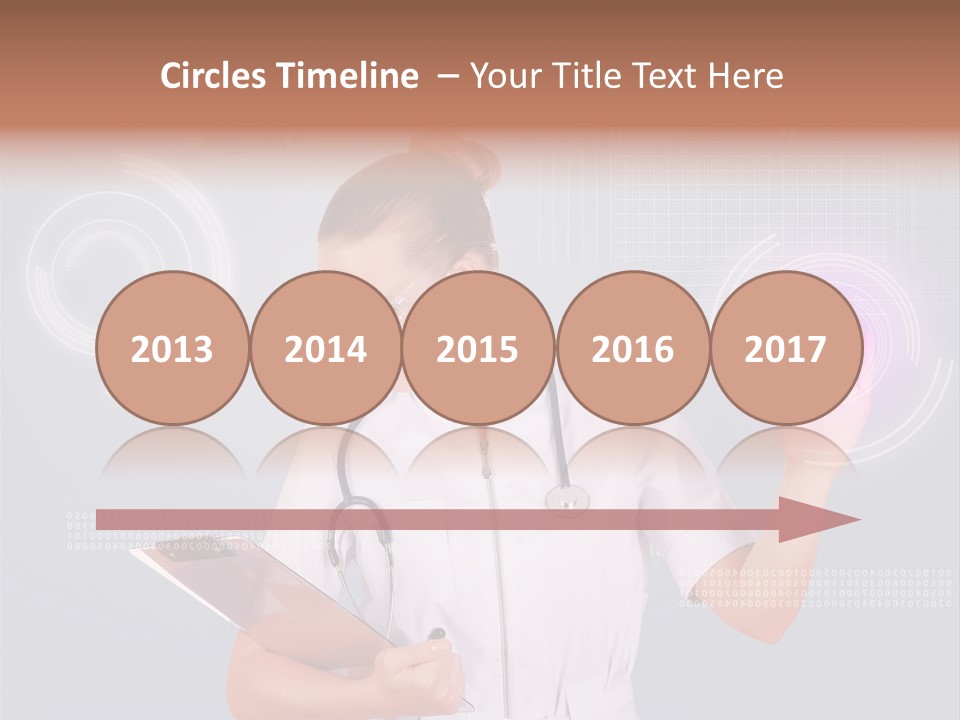 Flow Smile Push PowerPoint Template