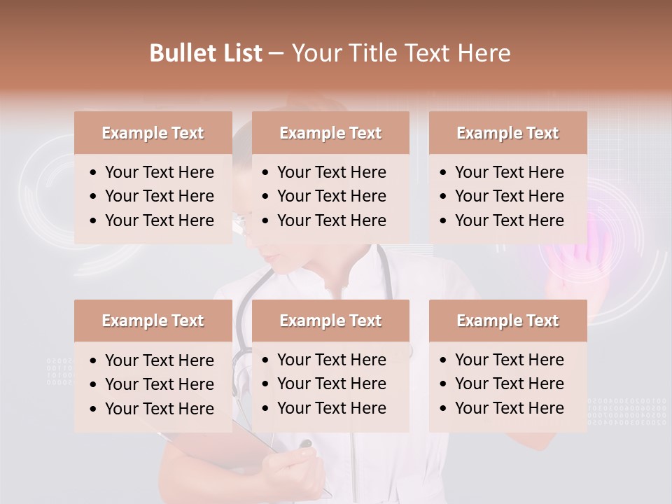 Flow Smile Push PowerPoint Template