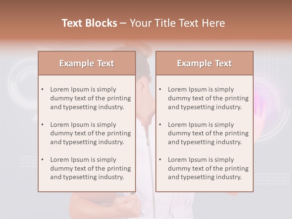 Flow Smile Push PowerPoint Template