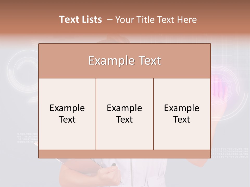 Flow Smile Push PowerPoint Template