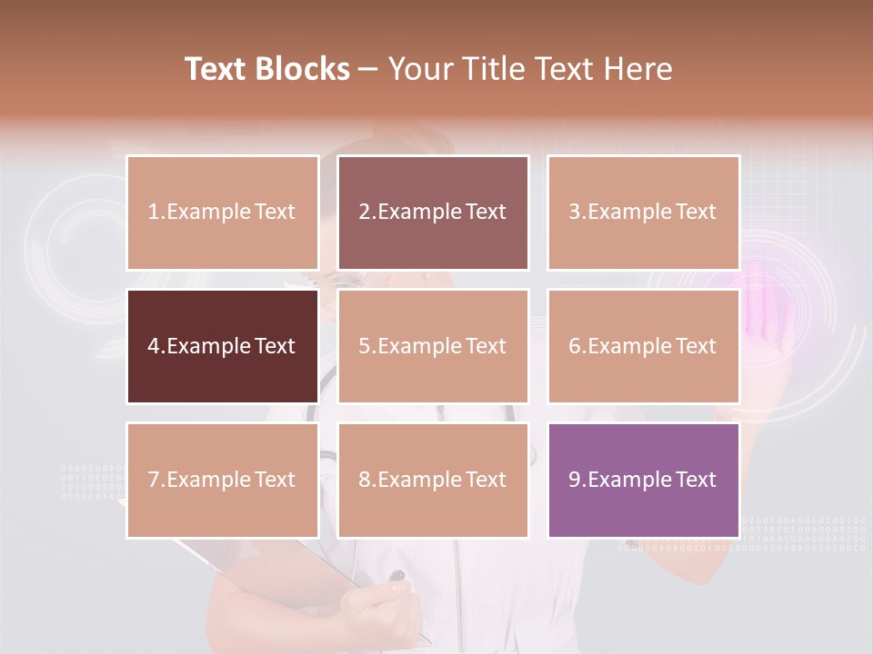 Flow Smile Push PowerPoint Template