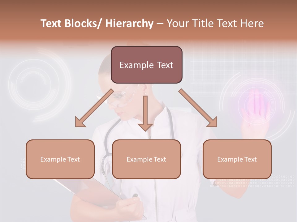 Flow Smile Push PowerPoint Template