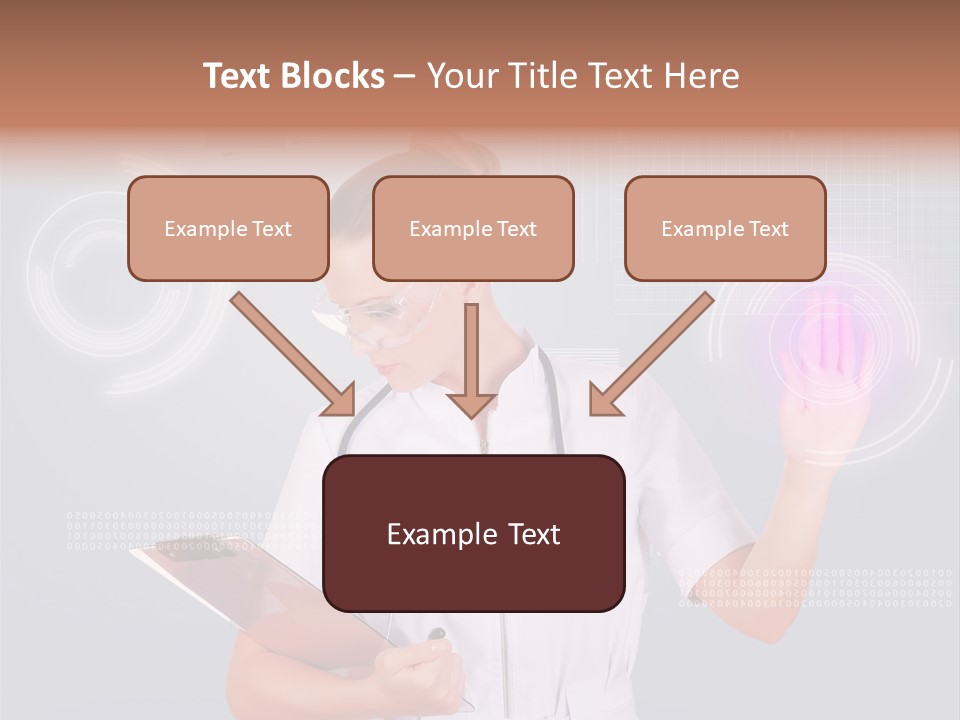 Flow Smile Push PowerPoint Template