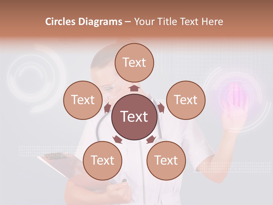 Flow Smile Push PowerPoint Template