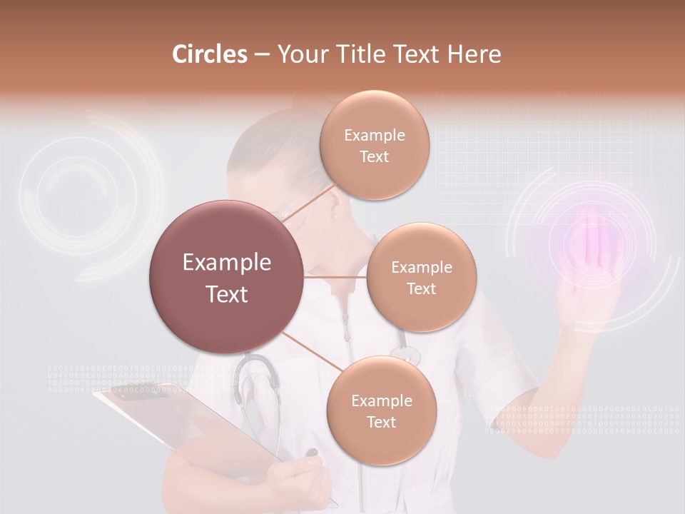 Flow Smile Push PowerPoint Template