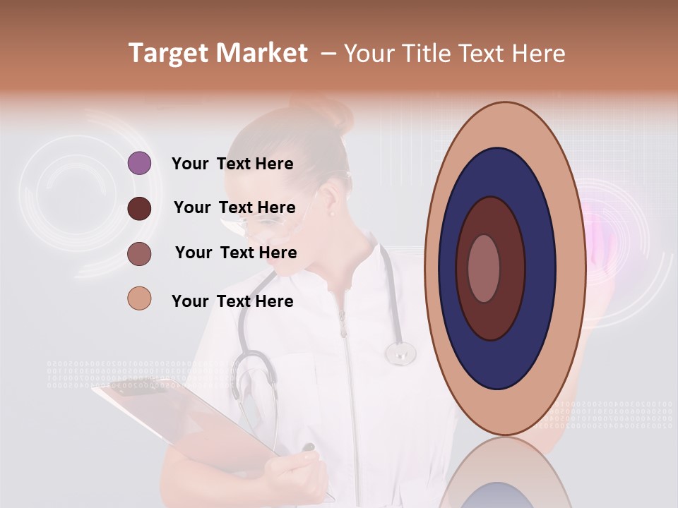 Flow Smile Push PowerPoint Template