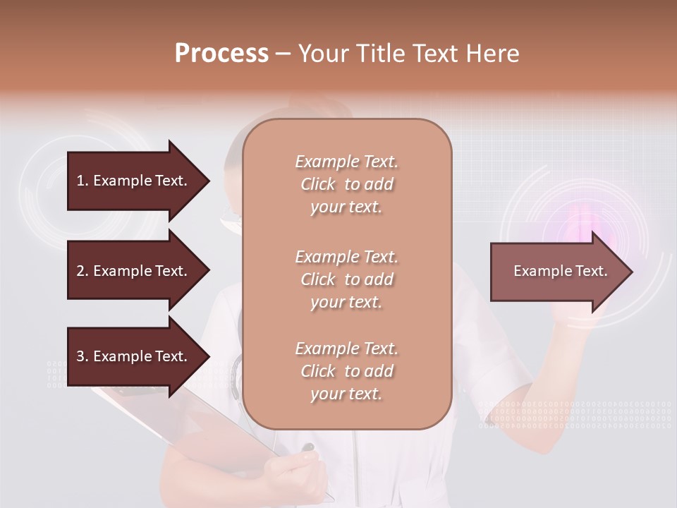 Flow Smile Push PowerPoint Template
