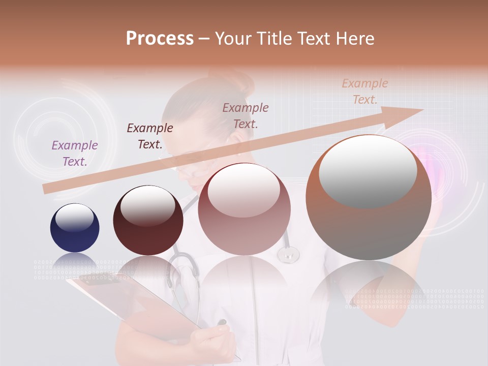Flow Smile Push PowerPoint Template